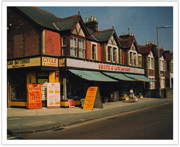 Shop as it was in the 1980's